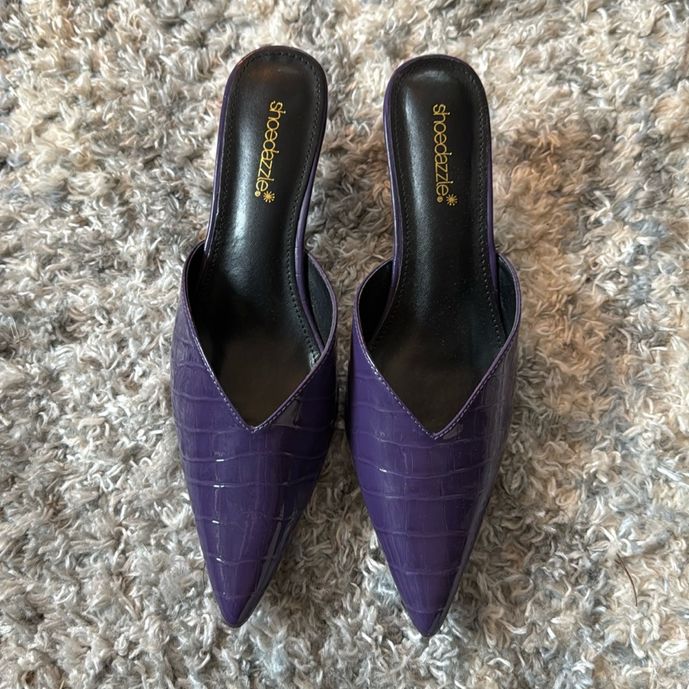 Purple Kitten Heels 💗🎆